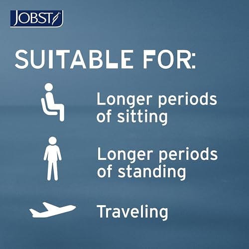 JOBST ACTIVA Opaque 20-30 mmHg Compression Socks Knee High Closed Toe - Image 7