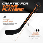 Packaging box of the authentic USA imported ACE HOCKEY shinny mini hockey game set.