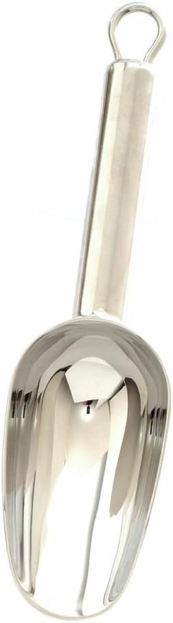 Norpro stainless steel heavy duty scoop front view