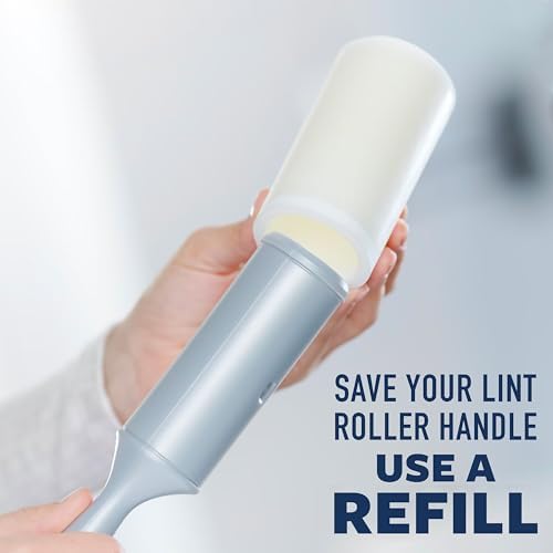 Manual lint roller by Scotch-Brite for removing cat and dog hair from sofas