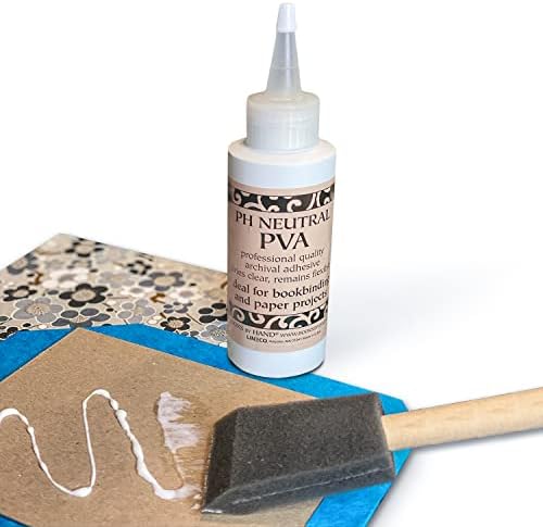 Handmade journal crafted using Books By Hand archival PVA glue