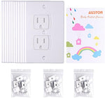 Pack of 12 Austor electrical safety socket protectors