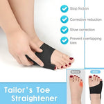 FOYOLO tailor bunion corrector fabric close up highlighting breathable elastic materials.