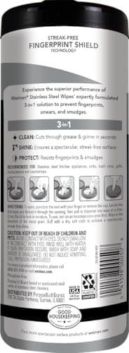 Weiman glass cooktop cleaner liquid bottle for ceramic stove maintenance