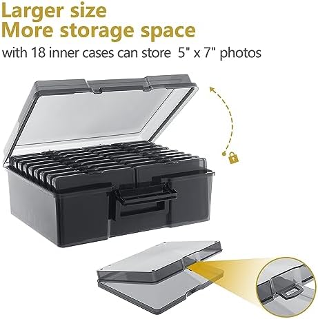 IDekooror storage container used for organizing craft supplies and stickers