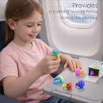 Flexible food grade silicone ring being squeezed to showcase durability and premium material quality.