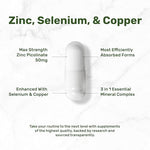 Non GMO gluten free certifications on Deal Supplement Zinc bottle