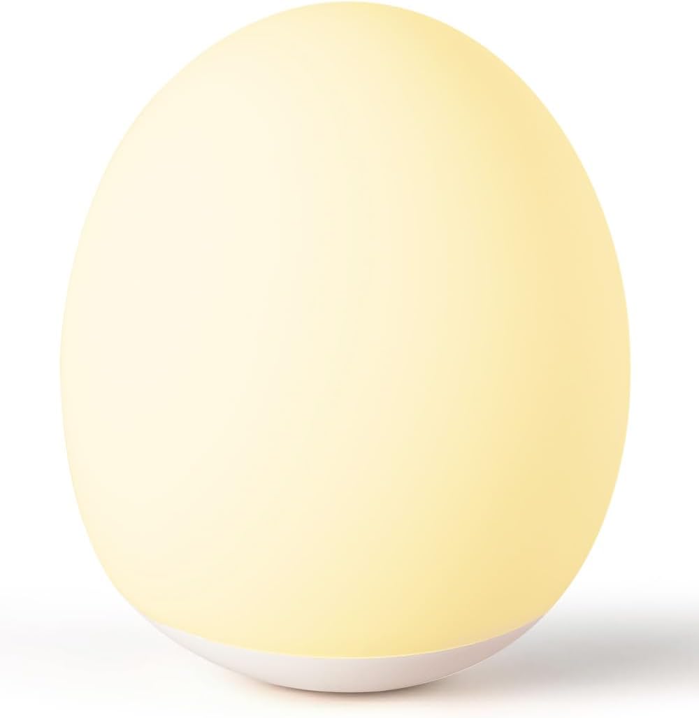 AuroraNiteBeam silicone egg night light front view