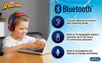 eKids Spiderman kids headphones side profile showing detailed character graphics on ear cups