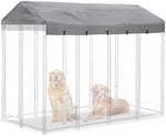 Hadisi waterproof dog kennel canopy roof installed on metal wire pet cage