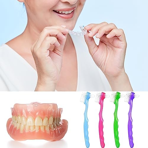 Geodurn oral hygiene cleaning brush being held to demonstrate the comfortable ergonomic design.