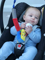 Little Sport Star plush golf club attached to a stroller