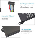 Bovekeey replacement laptop battery displaying the secure electronic motherboard connector cable.
