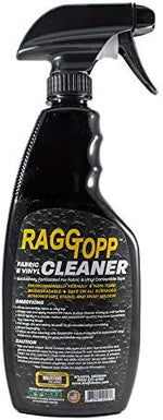 Raggtopp automotive soft top roof cleaner spray bottle for fabric and vinyl maintenance
