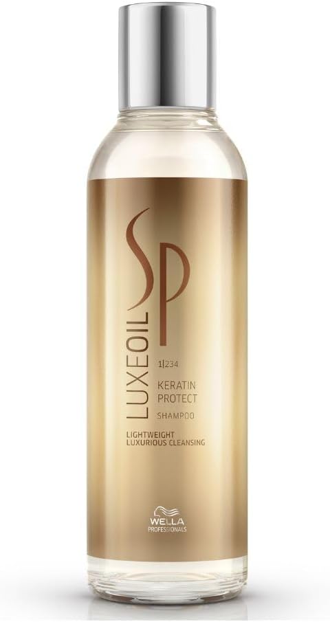 Wella Professionals SP Luxe Oil Keratin Protect Shampoo, 200ml - Image 1