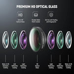 Side profile of Neewer FOV boost lens for DJI action cameras