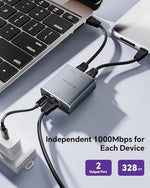 VCELINK Gigabit switch aluminum housing details