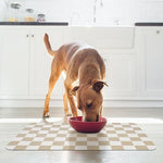 Coorug Absorbent Leak-Proof Pet Feeding Mat easy wipe cleaning