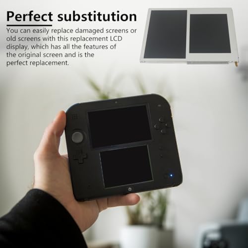 Upgraded Replacement for Nintendo 2DS LCD Screen Display Top + Bottom + Touch Digitizer by Gxcdizx - Image 5