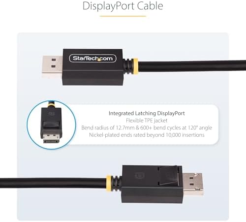 StarTech high performance 8K 60Hz display cable for gaming