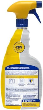 Close up of the spray nozzle on the thirty two fluid ounce metal polishing bottle.