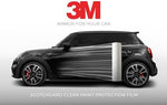 VViViD automotive paint protection bulk film roll showing the clear glossy texture.