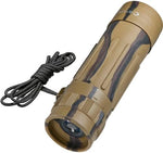 Barska 10x25 monocular with neck strap attached.