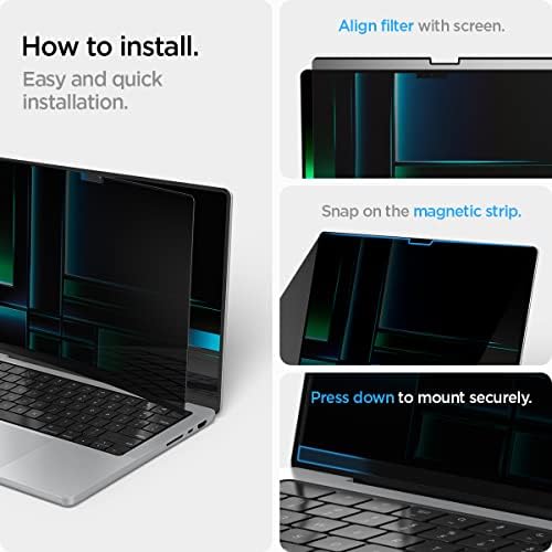 Precise webcam cutout detail on Spigen SafeView filter