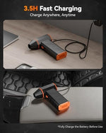 Full retail packaging of the WOLFBOX MegaFlow 50 imported premium PC cleaning kit.