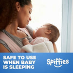Authentic USA imported Spiffies baby cleaning wipes for healthy gums.