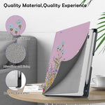 Interior view of Aippdo protective folio with non-slip lining