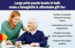 Collection of USA imported large print puzzle books