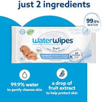 WaterWipes Sensitive+ Newborn & Baby Wipes, 3-In-1 Cleans, Cares, Protects, 99.9% Water, Unscented & Hypoallergenic, 720 Count (12 Packs) - Image 5