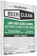 Professional glassware cleaner for removing lipstick and fingerprints