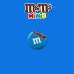 Authentic USA imported M&M'S Minis chocolate candy labels