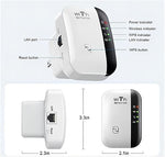 TGDLLF wireless repeater showing ethernet port detail