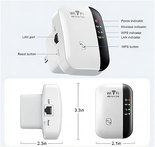 TGDLLF wireless repeater showing ethernet port detail