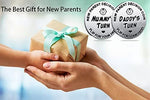 Durable stainless steel pregnancy gift coin for first time moms