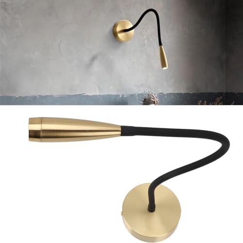 Close up of Hyuduo LED reading light base and switch