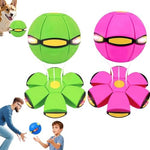 Generic magic ball transforming into flying saucer
