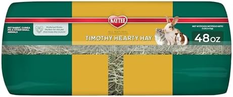 Kaytee Timothy Hearty Hay forty eight ounces bag back details