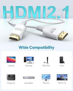 UVOOI heavy-duty copper shielded HDMI cable illustrating robust multi-layer inner core construction.