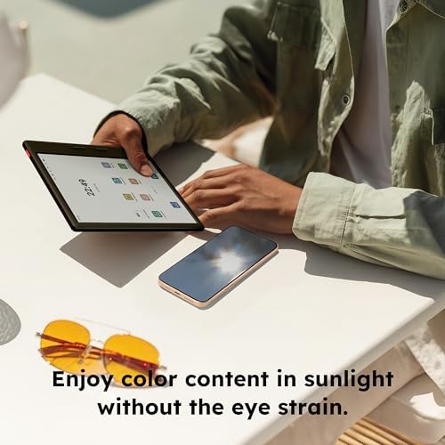 Side profile of Musnap Ocean C tablet showing slim design