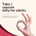Authentic USA imported Doctor's Recipes gentle iron supplement packaging close up view