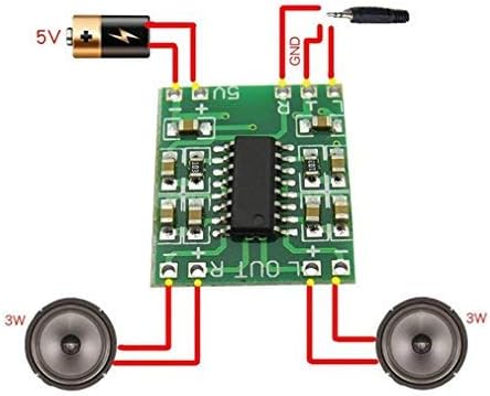 HiLetgo three watt plus three watt digital audio board pack for electronic hobbyists