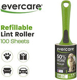 Close up of Evercare easy-tear adhesive sheets showing precision cut edges