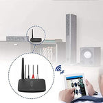 Besign high fidelity Bluetooth 5.0 audio adapter showing the external high-gain antenna extended for 30 meter range