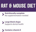 Mazuri rodent food all life stages formula pellet dimensions display
