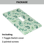 Packaging display of the Pznen imported reptile theme home decor wall plate for Indian e-commerce buyers.