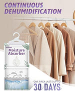 Close up of the transparent water collection bag showing the visible dehumidification process.
